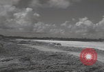 Image of Consolidated B-24 Liberator bombers landing Angaur Palau Islands, 1944, second 40 stock footage video 65675080435