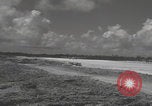 Image of Consolidated B-24 Liberator bombers landing Angaur Palau Islands, 1944, second 41 stock footage video 65675080435