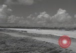 Image of Consolidated B-24 Liberator bombers landing Angaur Palau Islands, 1944, second 45 stock footage video 65675080435