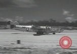 Image of Consolidated B-24 Liberator bombers landing Angaur Palau Islands, 1944, second 54 stock footage video 65675080435