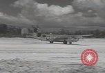 Image of Consolidated B-24 Liberator bombers landing Angaur Palau Islands, 1944, second 56 stock footage video 65675080435