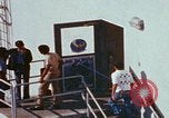 Image of US Navy squadron interview San Diego California USA, 1974, second 58 stock footage video 65675080439