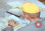 Image of plotting on map Da Nang Vietnam, 1966, second 4 stock footage video 65675080458