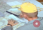 Image of plotting on map Da Nang Vietnam, 1966, second 5 stock footage video 65675080458