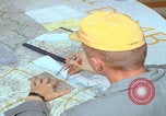 Image of plotting on map Da Nang Vietnam, 1966, second 7 stock footage video 65675080458