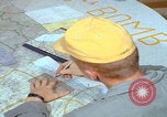 Image of plotting on map Da Nang Vietnam, 1966, second 9 stock footage video 65675080458