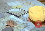 Image of plotting on map Da Nang Vietnam, 1966, second 13 stock footage video 65675080458