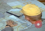 Image of plotting on map Da Nang Vietnam, 1966, second 18 stock footage video 65675080458