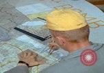 Image of plotting on map Da Nang Vietnam, 1966, second 22 stock footage video 65675080458