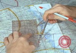 Image of plotting on map Da Nang Vietnam, 1966, second 42 stock footage video 65675080458