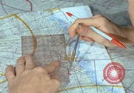 Image of plotting on map Da Nang Vietnam, 1966, second 43 stock footage video 65675080458