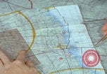 Image of plotting on map Da Nang Vietnam, 1966, second 47 stock footage video 65675080458