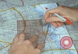 Image of plotting on map Da Nang Vietnam, 1966, second 52 stock footage video 65675080458
