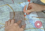 Image of plotting on map Da Nang Vietnam, 1966, second 54 stock footage video 65675080458