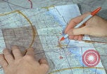 Image of plotting on map Da Nang Vietnam, 1966, second 56 stock footage video 65675080458