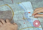 Image of plotting on map Da Nang Vietnam, 1966, second 59 stock footage video 65675080458