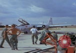 Image of US B-57B bomber arrival Bien Hoa Vietnam, 1965, second 22 stock footage video 65675080461