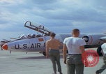 Image of US B-57B bomber arrival Bien Hoa Vietnam, 1965, second 26 stock footage video 65675080461
