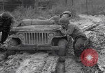 Image of mud in WW2 in Merode Germany Merode Germany, 1944, second 40 stock footage video 65675080478