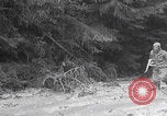 Image of US soldiers marching Merode Germany, 1944, second 4 stock footage video 65675080479
