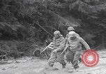 Image of US soldiers marching Merode Germany, 1944, second 8 stock footage video 65675080479