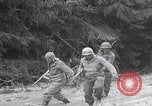 Image of US soldiers marching Merode Germany, 1944, second 9 stock footage video 65675080479