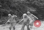 Image of US soldiers marching Merode Germany, 1944, second 10 stock footage video 65675080479