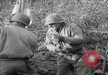 Image of US soldiers marching Merode Germany, 1944, second 56 stock footage video 65675080479