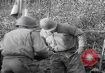 Image of US soldiers marching Merode Germany, 1944, second 58 stock footage video 65675080479