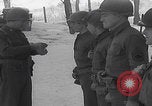 Image of General Culin awarding soldiers Libramont Belgium, 1945, second 13 stock footage video 65675080480