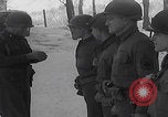 Image of General Culin awarding soldiers Libramont Belgium, 1945, second 14 stock footage video 65675080480