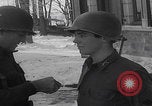 Image of General Culin awarding soldiers Libramont Belgium, 1945, second 17 stock footage video 65675080480