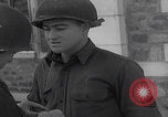 Image of General Culin awarding soldiers Libramont Belgium, 1945, second 31 stock footage video 65675080480