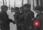 Image of General Culin awarding soldiers Libramont Belgium, 1945, second 39 stock footage video 65675080480