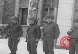Image of General Culin pinning bar Libramont Belgium, 1945, second 9 stock footage video 65675080481