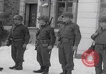 Image of General Culin pinning bar Libramont Belgium, 1945, second 14 stock footage video 65675080481