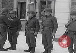 Image of General Culin pinning bar Libramont Belgium, 1945, second 16 stock footage video 65675080481