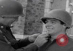 Image of General Culin pinning bar Libramont Belgium, 1945, second 18 stock footage video 65675080481