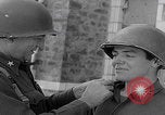 Image of General Culin pinning bar Libramont Belgium, 1945, second 20 stock footage video 65675080481