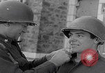 Image of General Culin pinning bar Libramont Belgium, 1945, second 21 stock footage video 65675080481