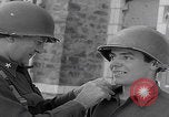 Image of General Culin pinning bar Libramont Belgium, 1945, second 22 stock footage video 65675080481
