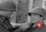 Image of General Culin pinning bar Libramont Belgium, 1945, second 23 stock footage video 65675080481