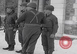 Image of General Culin pinning bar Libramont Belgium, 1945, second 39 stock footage video 65675080481