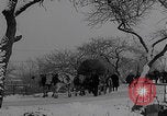 Image of German civilians fleeing Aachen Germany, 1945, second 8 stock footage video 65675080482
