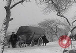 Image of German civilians fleeing Aachen Germany, 1945, second 14 stock footage video 65675080482