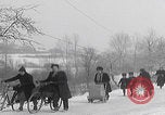 Image of German civilians fleeing Aachen Germany, 1945, second 26 stock footage video 65675080482