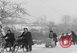Image of German civilians fleeing Aachen Germany, 1945, second 27 stock footage video 65675080482