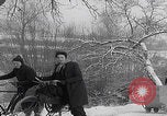 Image of German civilians fleeing Aachen Germany, 1945, second 31 stock footage video 65675080482