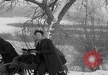 Image of German civilians fleeing Aachen Germany, 1945, second 33 stock footage video 65675080482