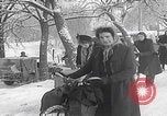 Image of German civilians fleeing Aachen Germany, 1945, second 44 stock footage video 65675080482